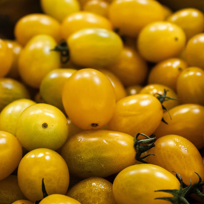 TOMATE CHERRY, UVA AMARILLO