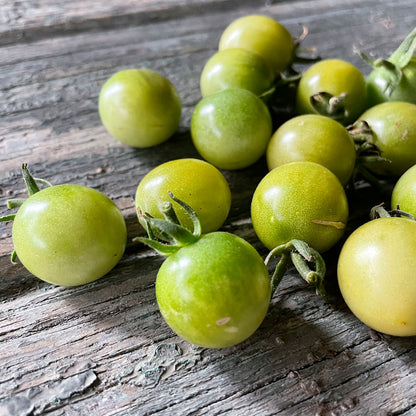 TOMATE CHERRY, VERDE