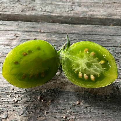 TOMATE CHERRY, VERDE